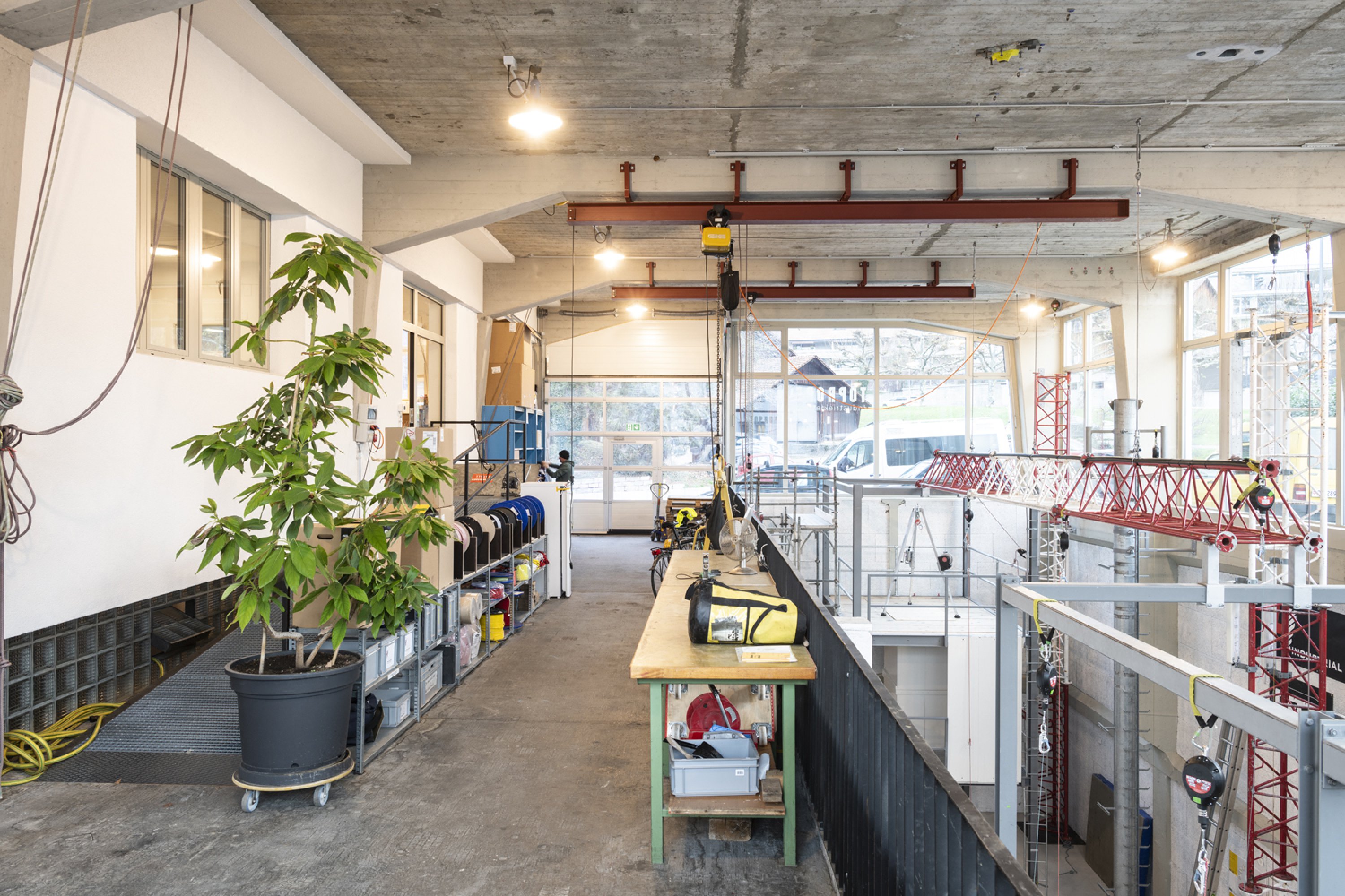 Hausdurchfahrt  – Toprope